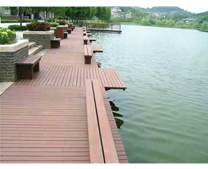潍坊塑木地板景观工程